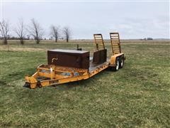 2007 Stephan L Green 5 Ton Capacity T/A Flatbed Equipment Trailer 