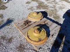 Allis-Chalmers Weighted Cast Wheels 