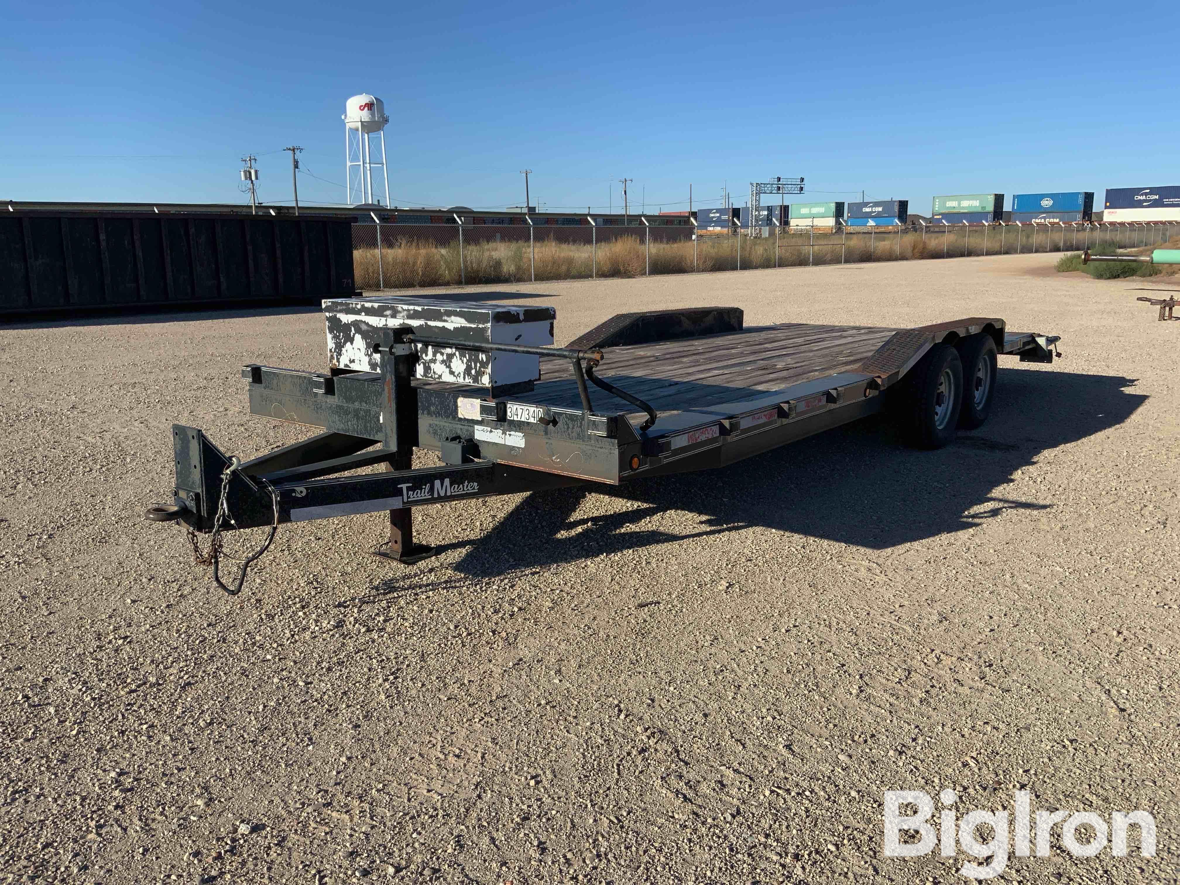 2011 TrailMaster 24' T/A Flatbed Trailer 