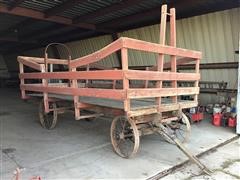 Antique Hay Wagon 