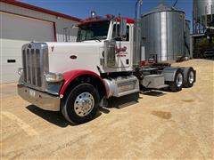 2009 Peterbilt 388 T/A Day Cab Truck Tractor 