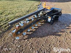 2023 Wolverine TCR-12-48H Trencher Skid Steer Attachment 