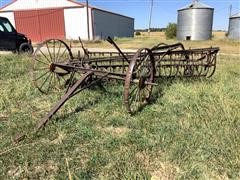 John Deere Antique Pull Type Hay Rake 