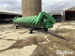 John Deere 1293 Corn Head & Cart 