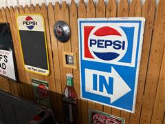Pepsi Metal Signs 