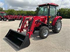 2023 Mahindra 2660 HST CAB Compact Utility Tractor W/Loader 