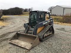 2012 John Deere 323D Compact Track Loader W/Bucket 