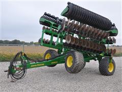 2021 John Deere 2680H 30' High Speed Disk 