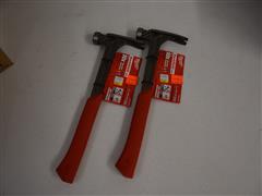 Milwaukee 2 Milled Face Hammers 