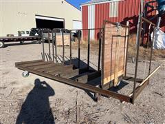 Homemade Portable Lumber Rack 