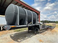 Shop Built T/A Drop Deck Sprayer Trailer 