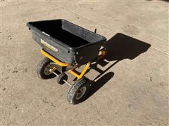 Yardworks Pull-Type Fertilizer Spreader 