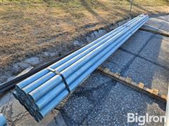 4"X14 Gauge Galvanized Steel Tubing 