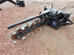 Wolverine TCR-12-48H Trencher Skid Steer Attachment 