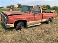 1983 Chevrolet Silverado 10 4x4 Pickup 