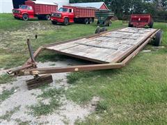 1970 Donahue T/A Ground Load Implement Trailer 