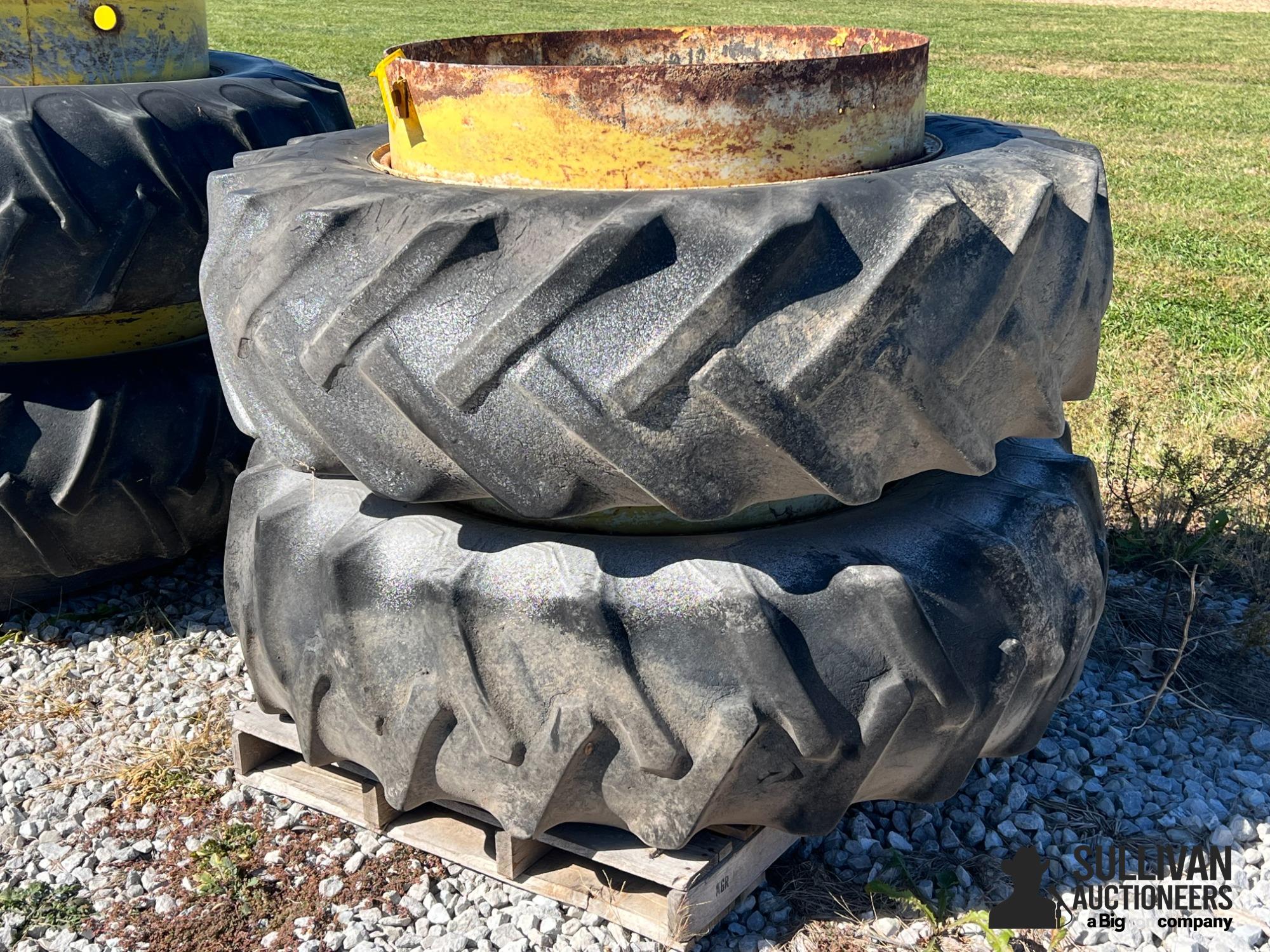 18.4-38 Tires And Rims 