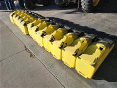 John Deere 3 Bushel Seed Hoppers W/Lids 