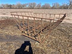 L&M Machine Large Round Bale Feed Rack 