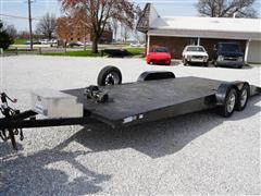 Run #242 2009 Imperial T/A Flatbed Trailer 