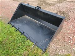 2023 Kit Containers 66" Bucket Skid Steer Attachment 