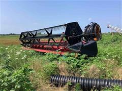 2000 Case IH 1020 Platform Header & Trailer 