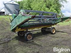 John Deere 915 Platform Head W/Cart 