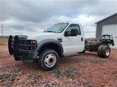 2009 Ford F550 Super Duty Cab & Chassis Pickup 
