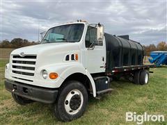 1999 Sterling L7501 S/A Flatbed Truck W/Tank 