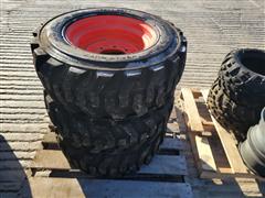 Bobcat Rims W/10-16.5 Tires 