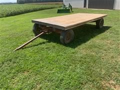 Flatbed Hay Bale Wagon 