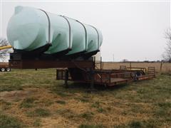 Homemade 40' Sprayer / Tender Trailer 