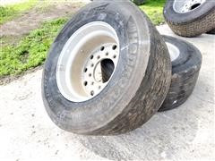 Hancook 445/50R22.5 Tires/Rims 