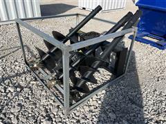 2023 Greatbear 3500 Nm Skid Steer Auger Attachment 