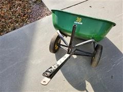 John Deere 30 Pull Cart Dump Wagon 