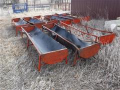 10' Poly Feed Bunks 