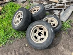 195/70R14 Tires & Aluminum Rims 