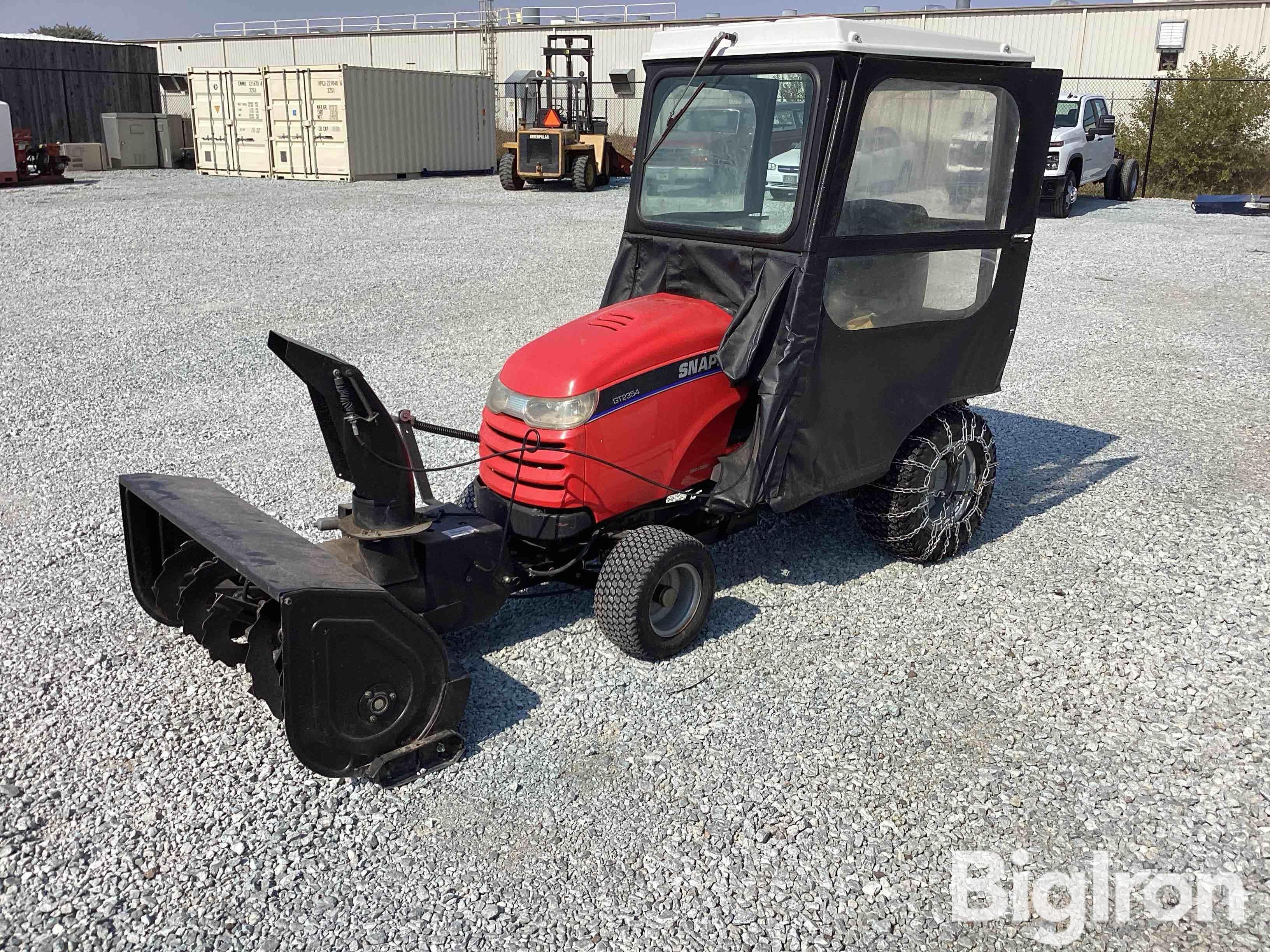 Snapper Gt2354 Lawn Tractor w/ Snow Blower 