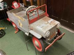 1954 Hamilton Nellybelle Roy Rogers Pedal Car 