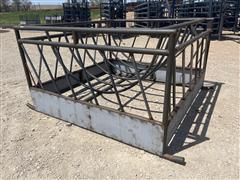 Linn Post & Pipe 8’x 8’ Hay Saver Bale Feeder 