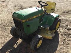 John Deere 317 Lawn Tractor 