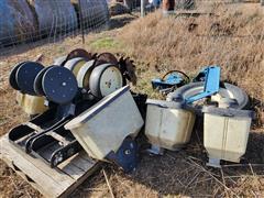 Kinze Planter Row Units & Gauge Wheels 