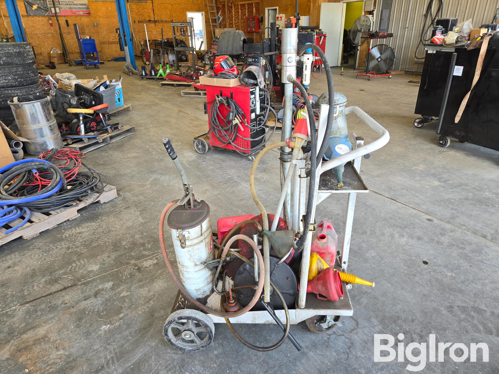 Oil Change Cart 