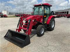 2023 Mahindra 2660 HST CAB Compact Utility Tractor W/Loader 