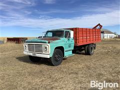 1967 Ford F600 S/A Grain Truck W Seed Auger 