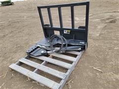 2022 Suihe Heavy Duty Tree Shear/Puller Skid Steer Attachment 