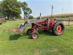 1955 Farmall 300 2WD Tractor W/Loader 