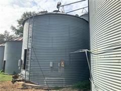 York 5,000 Bushel Grain Bin 