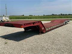 2006 Palomino 5370 FTD T/A Fixed Neck Lowboy W/Hydraulic Tail Section 