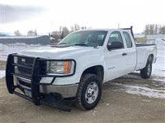 2012 GMC Sierra 2500 HD 4x4 Extended Cab Pickup 